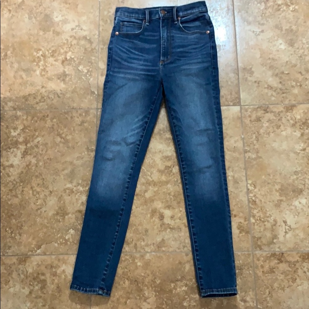 Abercrombie jeans ultra high waist skinny 25 0